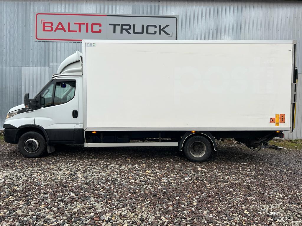 IVECO DAILY 70C17, 2015, 4×2, BOX TRUCK + LIFT