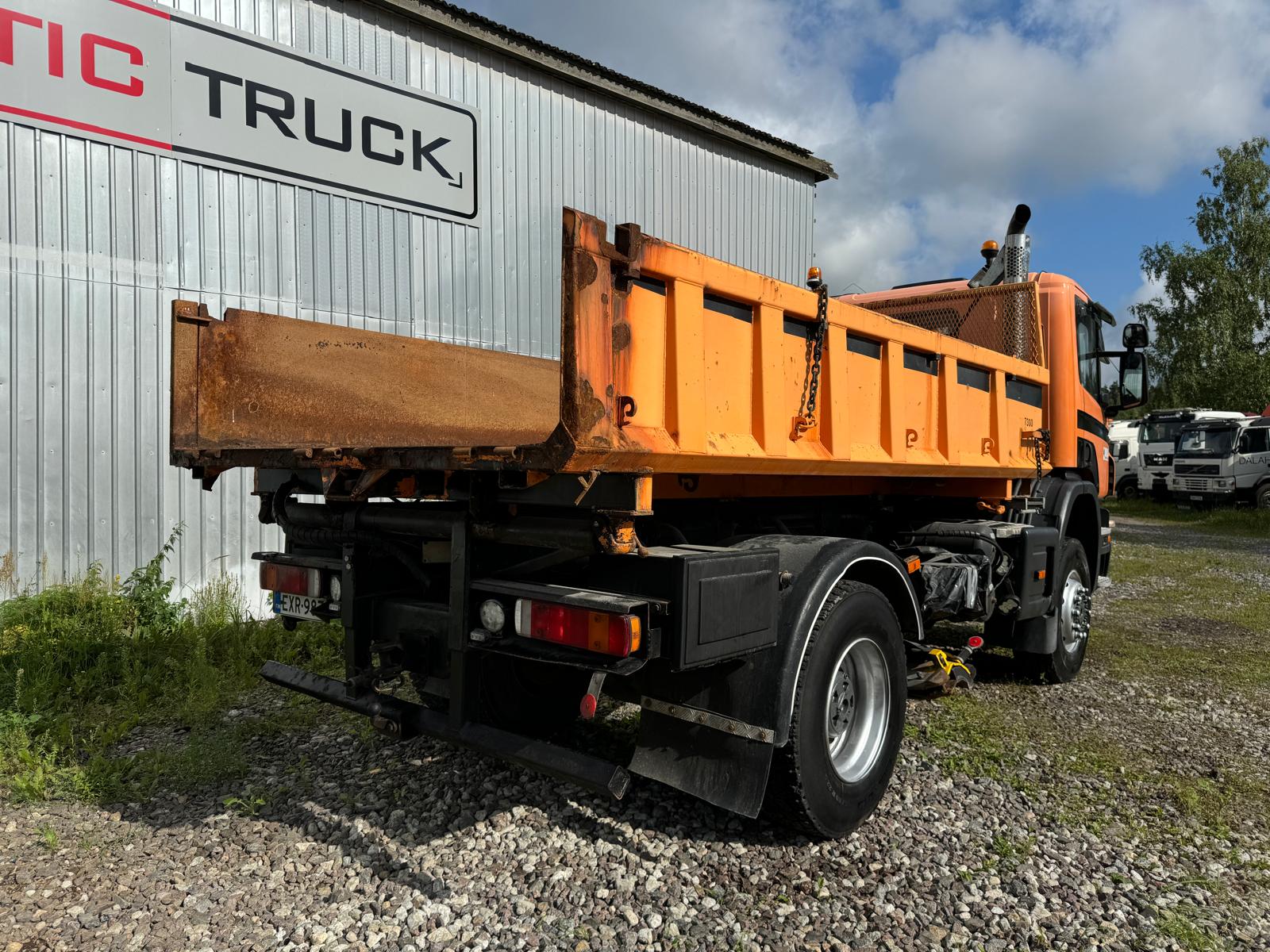 SCANIA P340, 2005, 4×4, MANUAL, STEEL, SIDE TIPPER