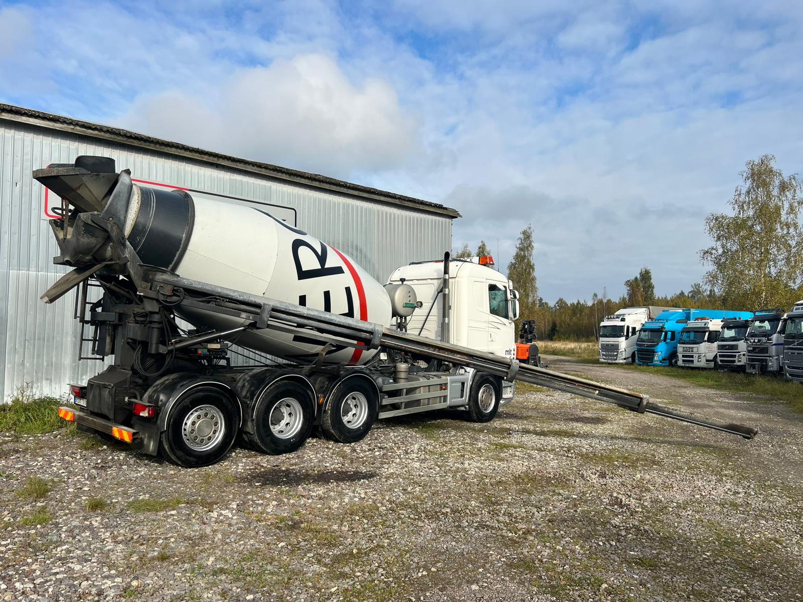 SCANIA R480, 8×4, 2011 MIXER