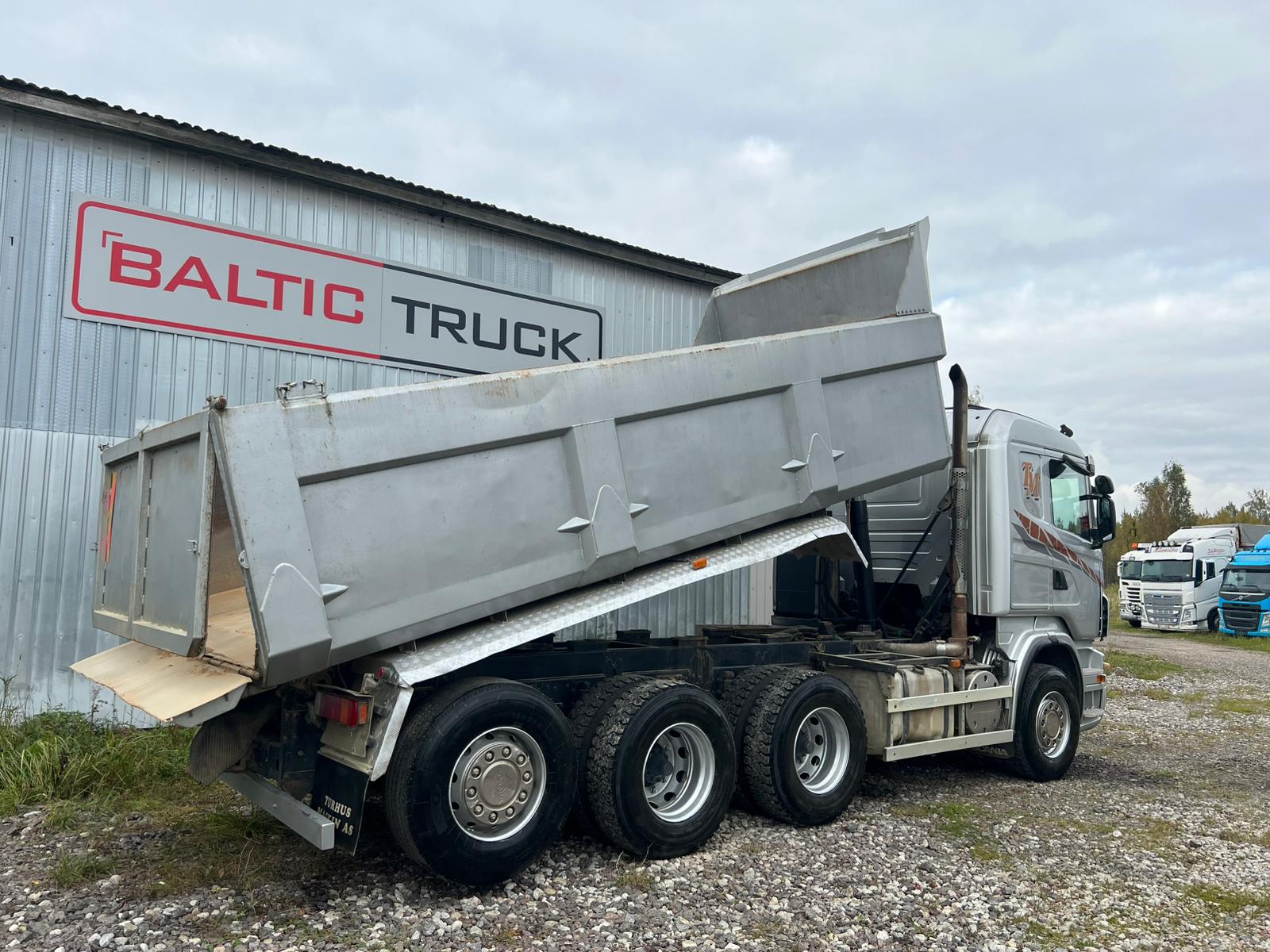 SCANIA R480, 8×4, 2008 year TIPPER TRUCK