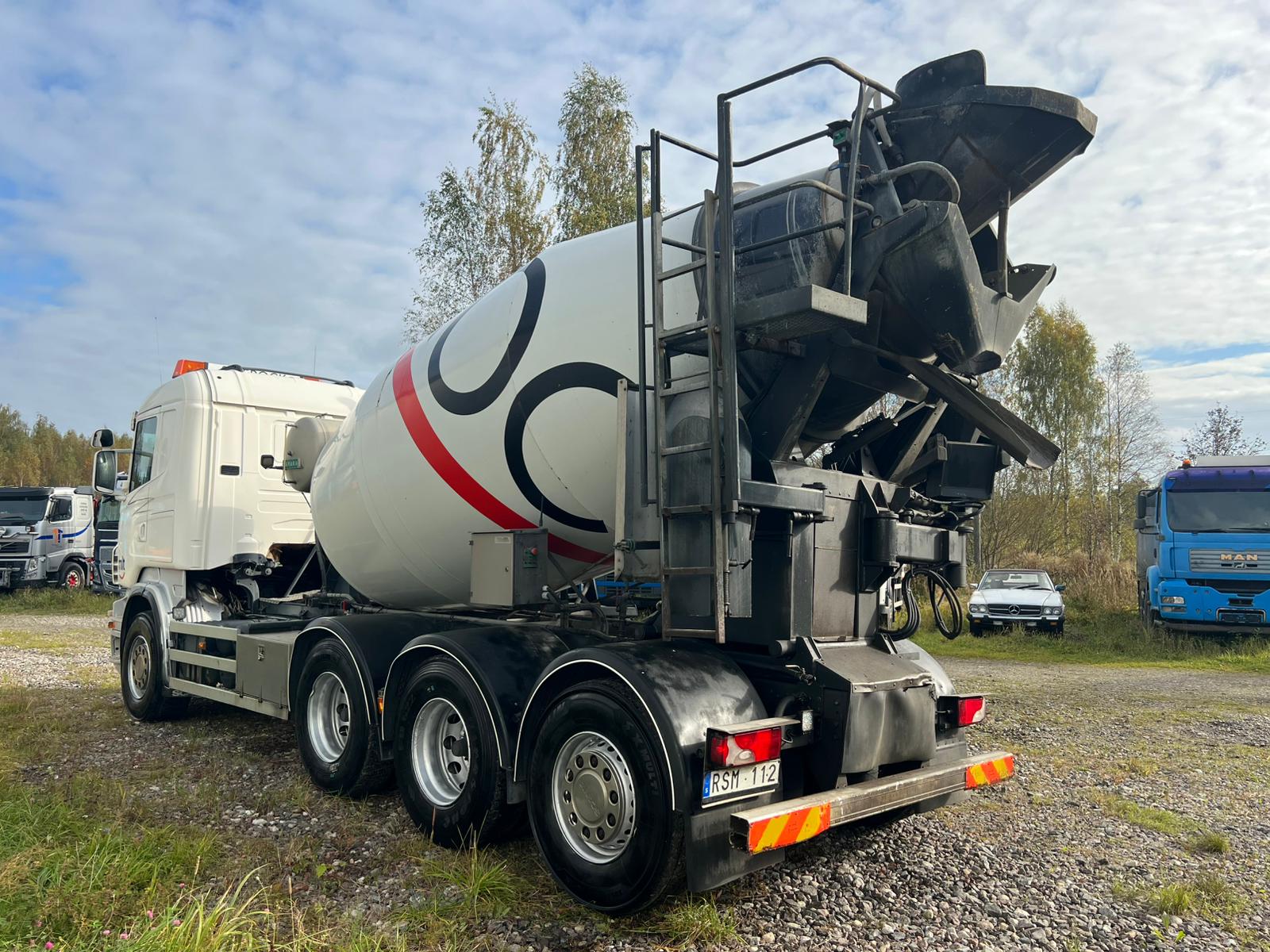 SCANIA R480, 8×4, 2011 MIXER