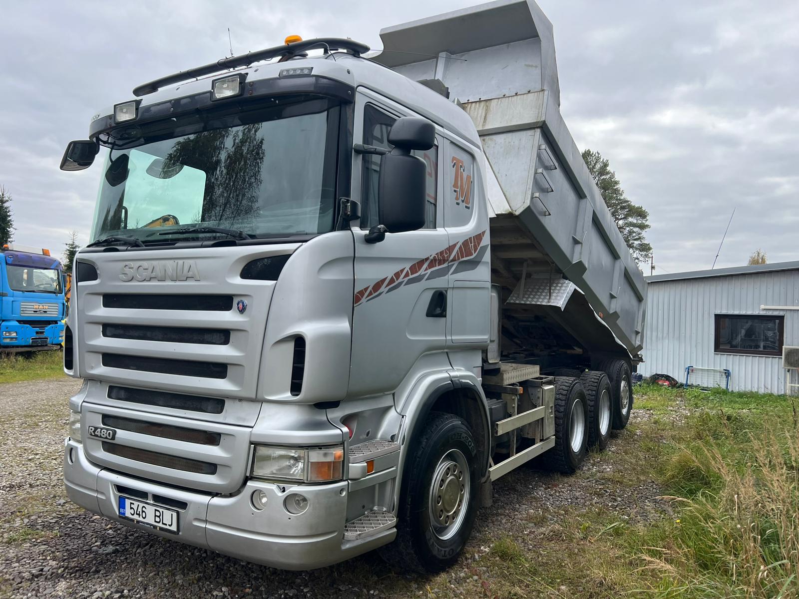 SCANIA R480, 8×4, 2008 year TIPPER TRUCK