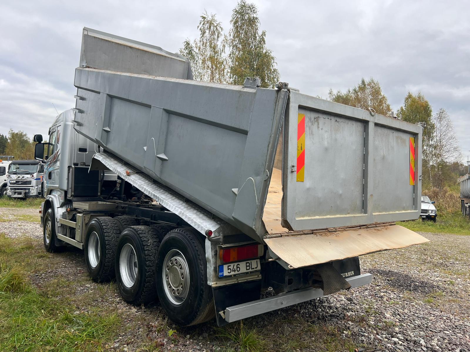 SCANIA R480, 8×4, 2008 year TIPPER TRUCK