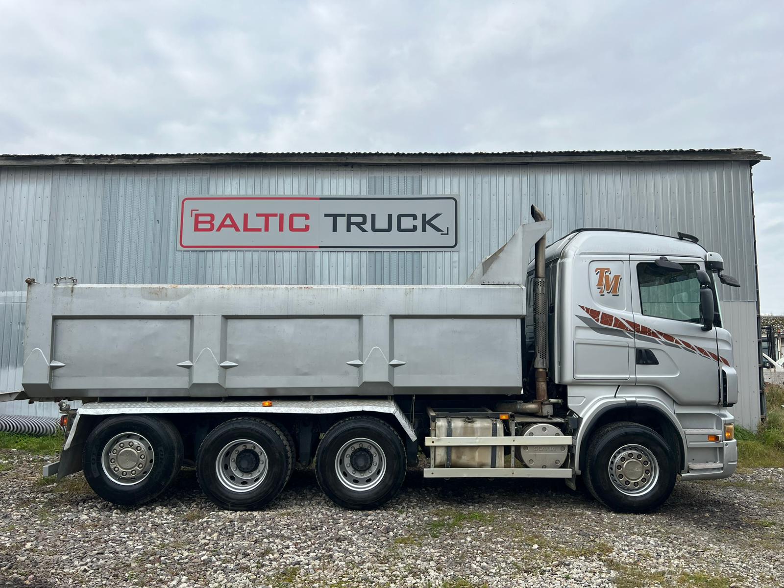 SCANIA R480, 8×4, 2008 year TIPPER TRUCK